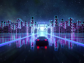 Synthwave Car | Синтвейв машина