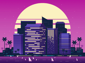Synthwave City | Синтвейв город