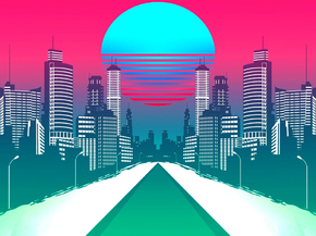 Synthwave City | Синтвейв город
