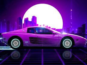 Synthwave Car | Синтвейв машина