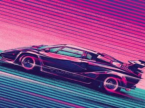 Synthwave Car | Синтвейв машина