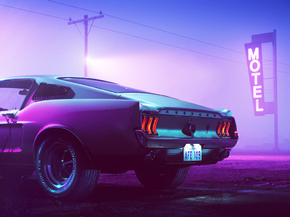 Synthwave Car | Синтвейв машина