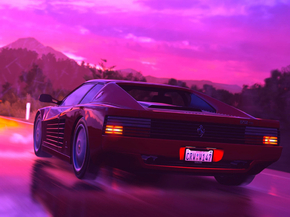 Synthwave Car | Синтвейв машина