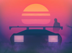 Synthwave Car | Синтвейв машина