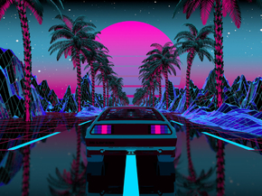 Synthwave Car | Синтвейв машина