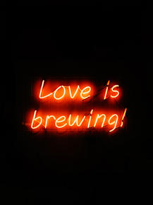 Motivation | Надпись: Love is brewing Motivation | Надпись: Love is brewing