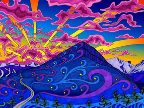 Psychedelic | Психоделический пейзаж