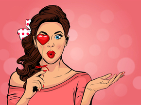 Girl: Pop Art | Девушка: Поп Арт
