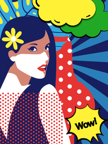 Girl: Pop Art | Девушка: Поп Арт