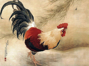 Chinese painting | Китайская живопись - Петух