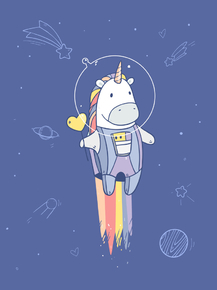 Minimalism | Минимализм: Единорог