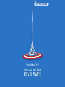Minimalism | Минимализм: Captain America