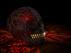 3D Poster | 3Д Постер | Череп