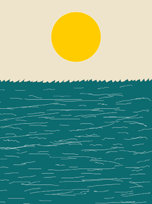 Minimalism | Море, солнце
