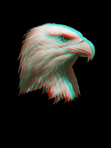 3D Poster | 3Д Постер | Орел