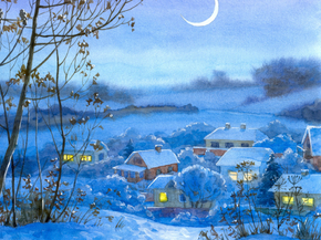 Artwork: Winter | Картина: Зима