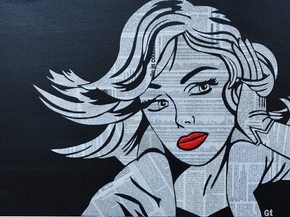 Girl Pop-art | Девушка Поп-арт