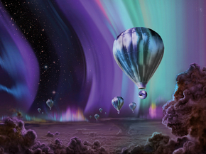 Space: Air Balloon | Воздушный Шар В Космосе