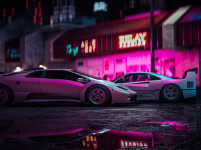 Synthwave Car | Синтвейв машина