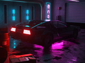 Synthwave Car | Синтвейв машина