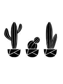 Minimal: cactus | Кактус