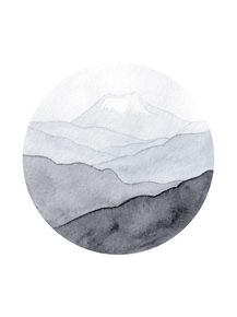 Aquarelle | Акварель: Горы