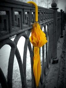 Umbrella yellow | Желтый зонт