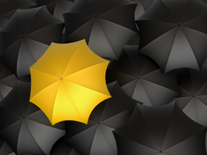 Umbrella yellow | Желтый зонт