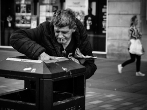 Street Black and White | Черно-белая улица