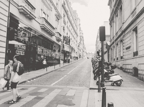 Street Black and White | Черно-белая улица Street Black and White | Черно-белая улица