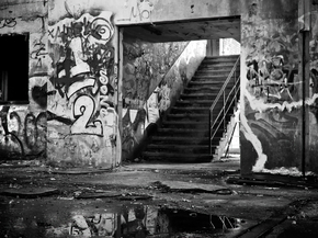Street Black and White | Черно-белая улица