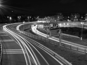 Street Black and White | Черно-белая улица