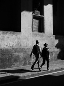 Street Black and White | Черно-белая улица