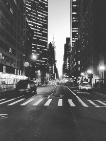 Street Black and White | Черно-белая улица