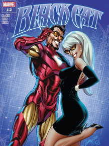 Black Cat & Iron Man | Чёрная кошка и Железный человек