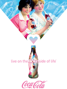 Coca Cola - Life on the coke side of life (Коллекция постеров) | Кока Кола