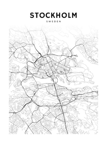 Map Stockholm | Карта Стокгольма
