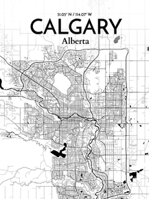 Map Galgary | Карта Калгари