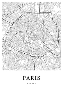 Map Paris | Карта Парижа