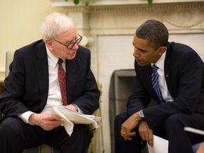 Warren Buffett & Barack Obama | Уоррен Баффетт и Барак Обама