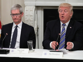 Tim Cook & Donald Trump | Тим Кук и Дональд Трамп