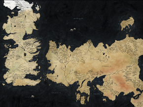 Game of Thrones | Игра престолов - Карта