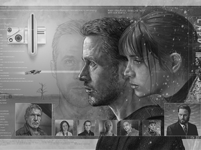Blade Runner (Модульная картина) | Бегущий по лезвию