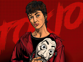 La casa de papel - Tokyo (Коллекция постеров №1) | Бумажный дом