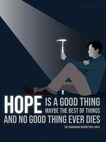 The Shawshank Redemption - Hope is a good thing | Побег из Шоушенка