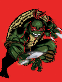Teenage Mutant Ninja Turtles (Коллекция постеров №4) | Черепашки ниндзя: Рафаэль