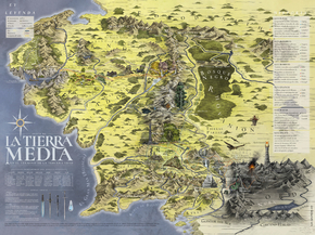 The Lord of the Rings Map | Властелин Колец: Карта Средиземья