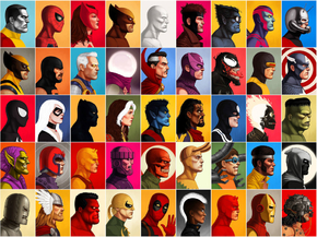 Marvel Comics Superhero | Герои Комиксов Марвел