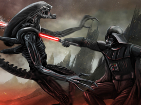 Darth Vader & Alien | Дарт Вейдер и Чужой