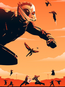 Captain America (Модульные постеры) - 3 | Капитан Америка